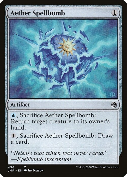 Aether Spellbomb Card Front