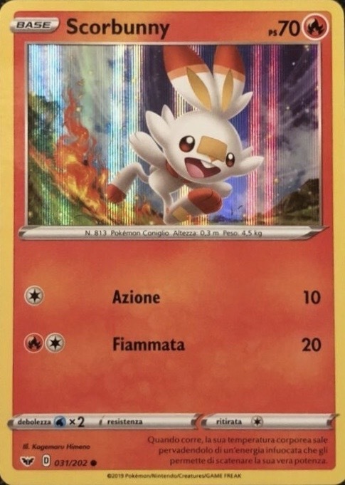 Scorbunny Card Front