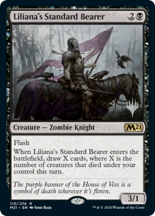 Liliana's Standard Bearer Card Front