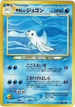 Light Dewgong Card Front