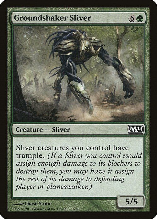 Groundshaker Sliver Card Front