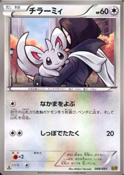 Minccino Card Front