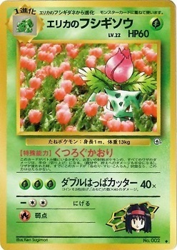 Erika's Ivysaur Lv.22 Card Front