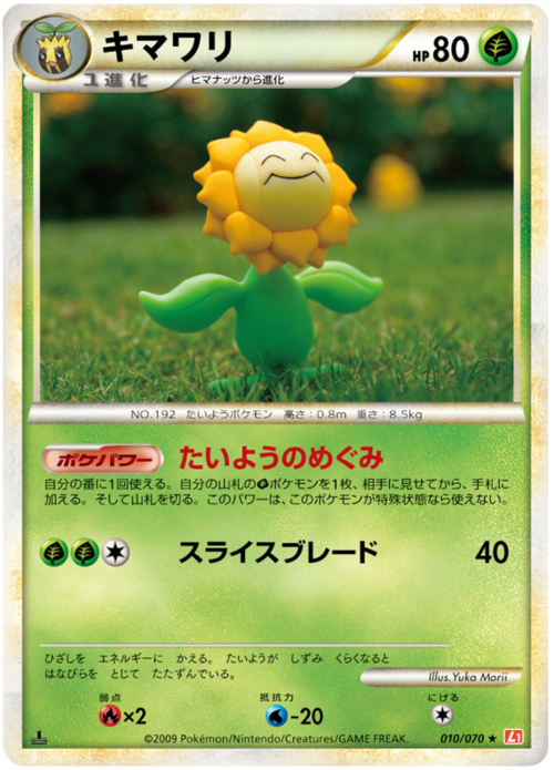 Sunflora Card Front