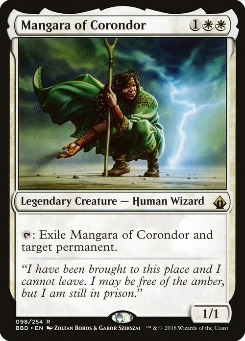 Mangara of Corondor Card Front