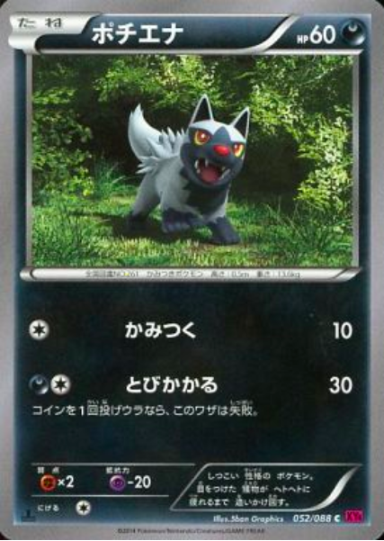 Poochyena Card Front