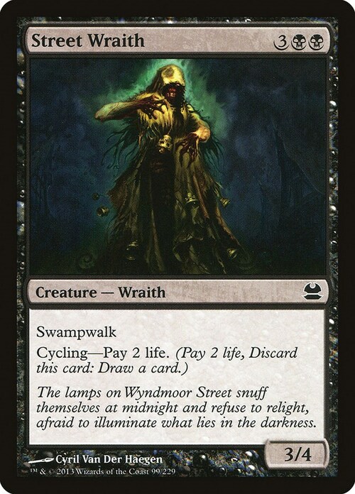 Street Wraith Card Front