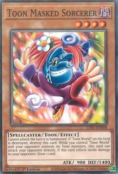 Toon Masked Sorcerer Card Front