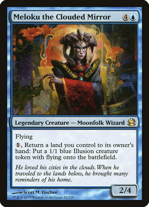 Meloku the Clouded Mirror Card Front