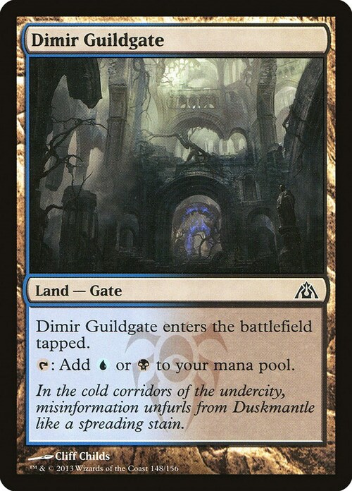 Dimir Guildgate Card Front