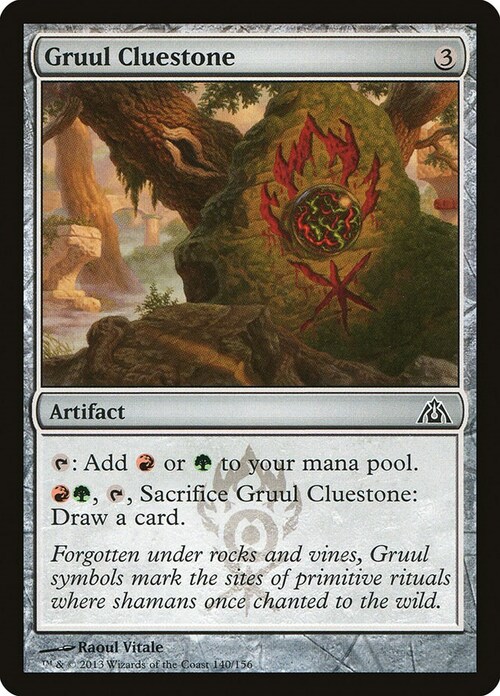 Gruul Cluestone Card Front