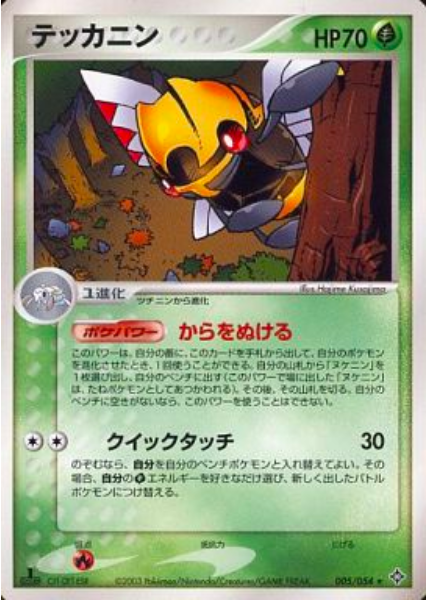 Ninjask Card Front