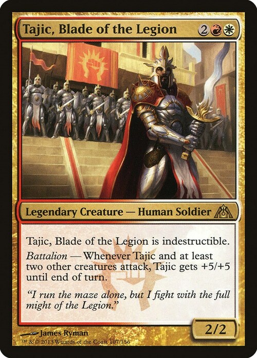 Tajic, Blade of the Legion Card Front