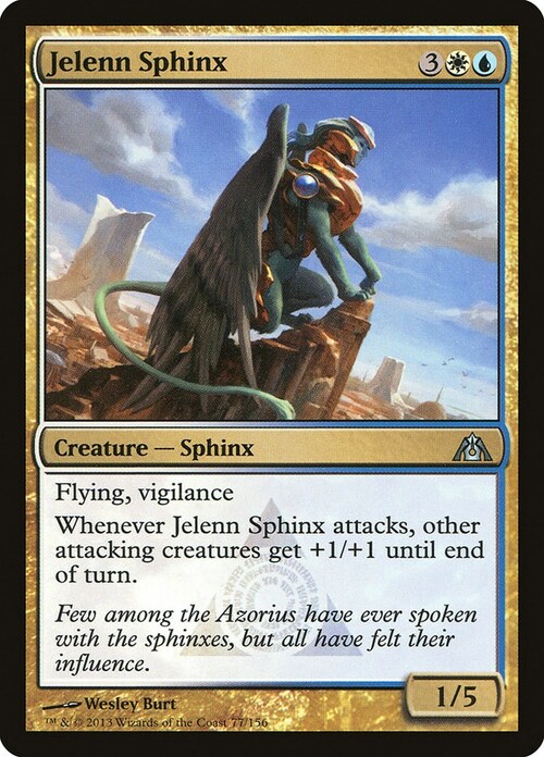 Jelenn Sphinx Card Front