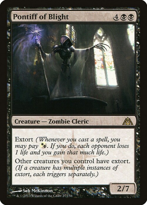 Pontiff of Blight Card Front