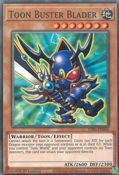 Toon Buster Blader Card Front