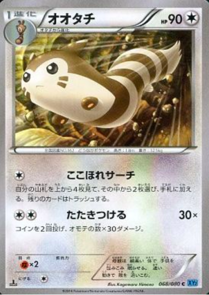 Furret Card Front