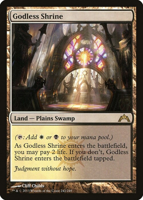 Godless Shrine Card Front