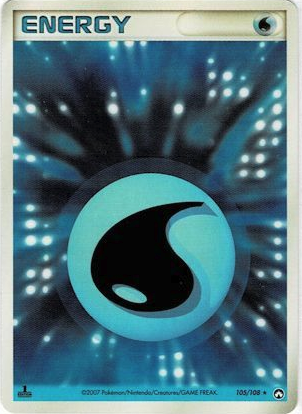 Water Energy Card Front