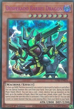 Desperado Barrel Dragon Card Front