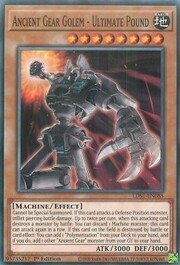 Ancient Gear Golem - Ultimate Pound