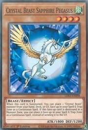 Crystal Beast Sapphire Pegasus