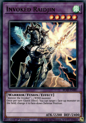 Invoked Raidjin Card Front