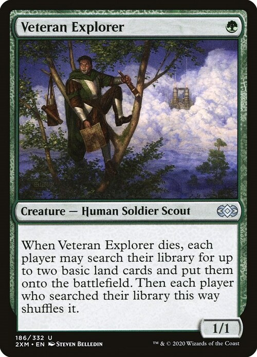 Veteran Explorer Card Front