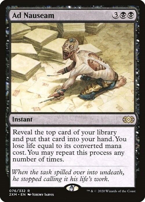 Ad Nauseam Card Front