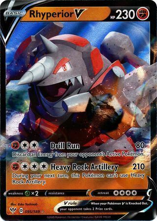 Rhyperior V Card Front