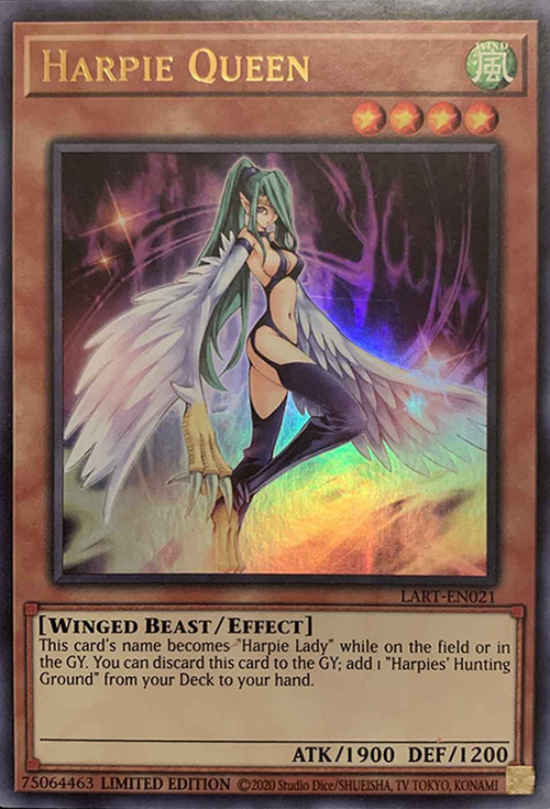 Harpie Queen Card Front