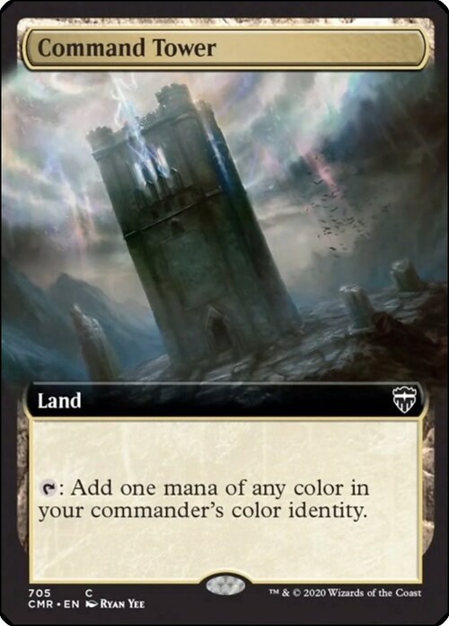 Command Tower Card Front