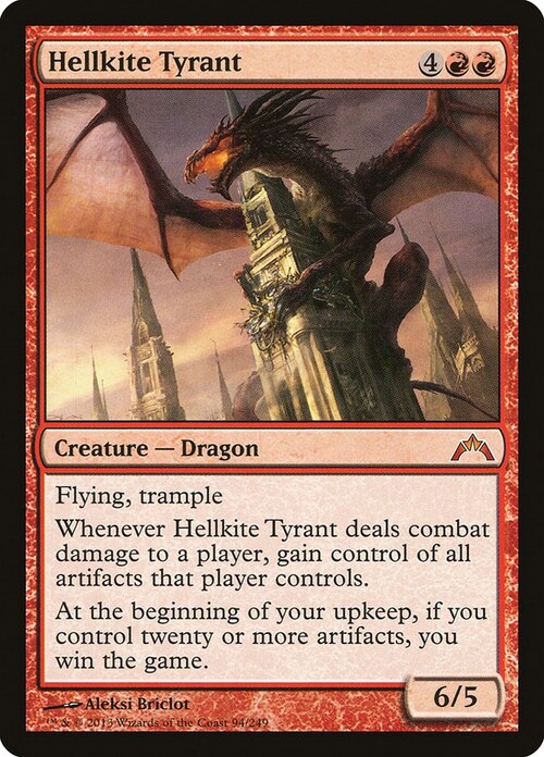 Hellkite Tyrant Card Front