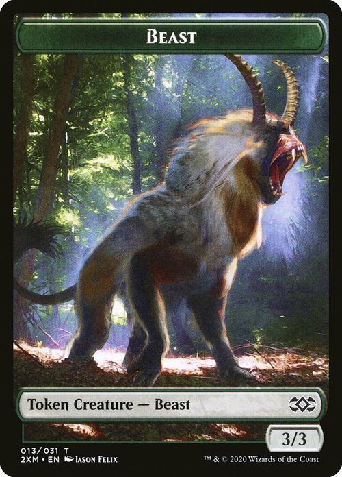 Beast // Thopter Card Front