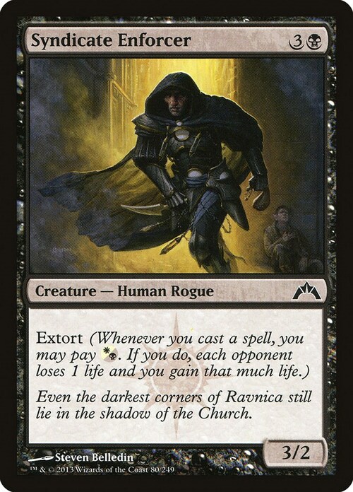 Syndicate Enforcer Card Front