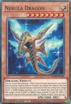 Drago Nebulosa Card Front