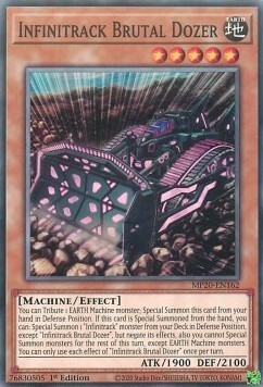 Infinitrack Brutal Dozer Card Front