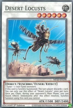 Desert Locusts Card Front