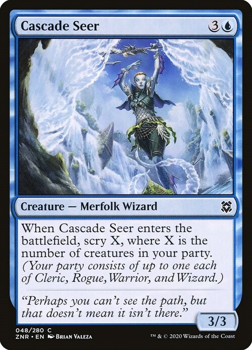 Cascade Seer Card Front