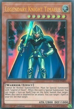 Legendary Knight Timaeus Card Front