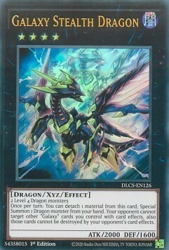 Galaxy Stealth Dragon Card Front