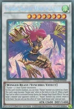 Cyber Slash Harpie Lady Card Front