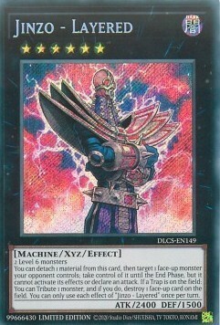 Jinzo - Layered Card Front