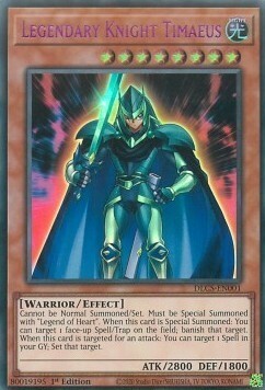 Legendary Knight Timaeus Card Front