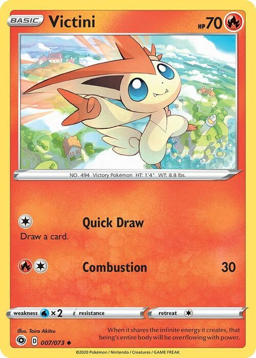 Victini Card Front