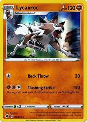 Lycanroc [Rock Throw | Slashing Strike]