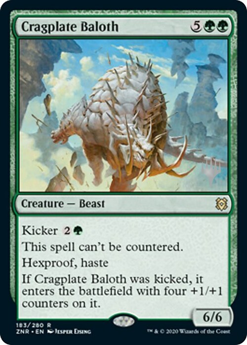 Cragplate Baloth Card Front