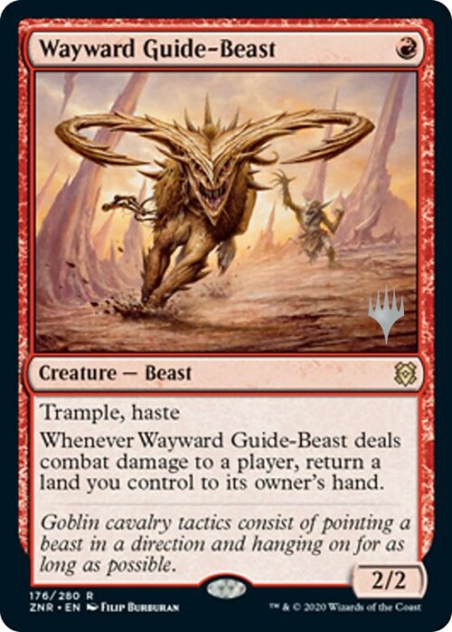 Wayward Guide-Beast Card Front