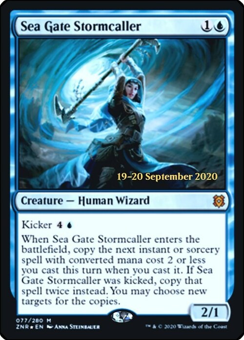 Sea Gate Stormcaller Card Front