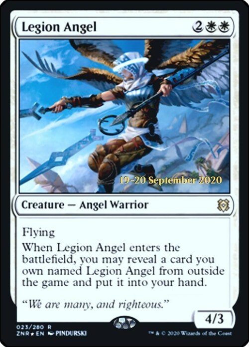 Legion Angel Card Front